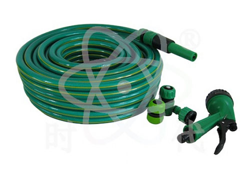 PVC high-strength polyester fiber reinforced antibacterial and mildew-resistant garden hosePVC高強度滌綸纖維增強抗菌防霉花園管