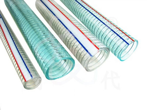 PVC high-temperature resistant steel wire spiral reinforced hose PVC耐高溫鋼絲螺旋增強(qiáng)軟管