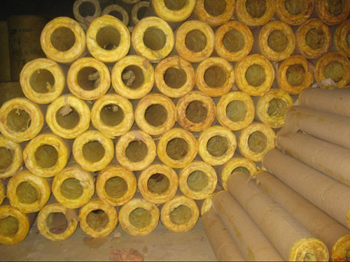 Rock wool insulation pipe巖棉保溫管