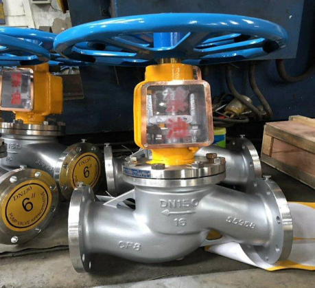 Oxygen globe valve 25p氧氣截止閥 不銹鋼 法蘭連接 高溫高壓 禁油脫脂 