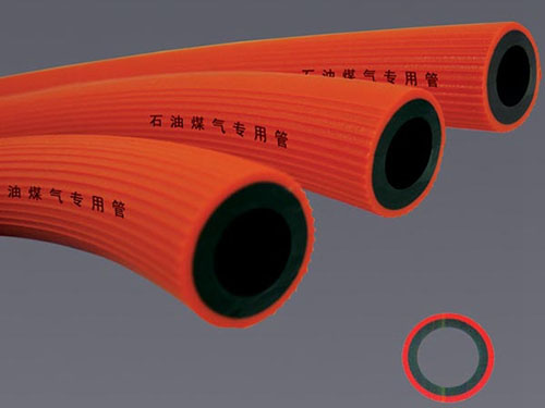 PVC and rubber composite double-layer hose for household petroleum gas PVC橡膠復(fù)合雙層家用石油煤氣專(zhuān)用軟管