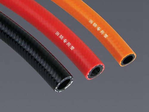 PVC high - strength polyester fiber reinforced Type Ⅱ fire - fighting special hosePVC高強度滌綸纖維增強Ⅱ型消防專用軟管