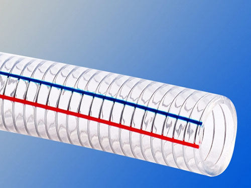 PVC steel wire spiral reinforced hose PVC鋼絲螺旋增強軟管